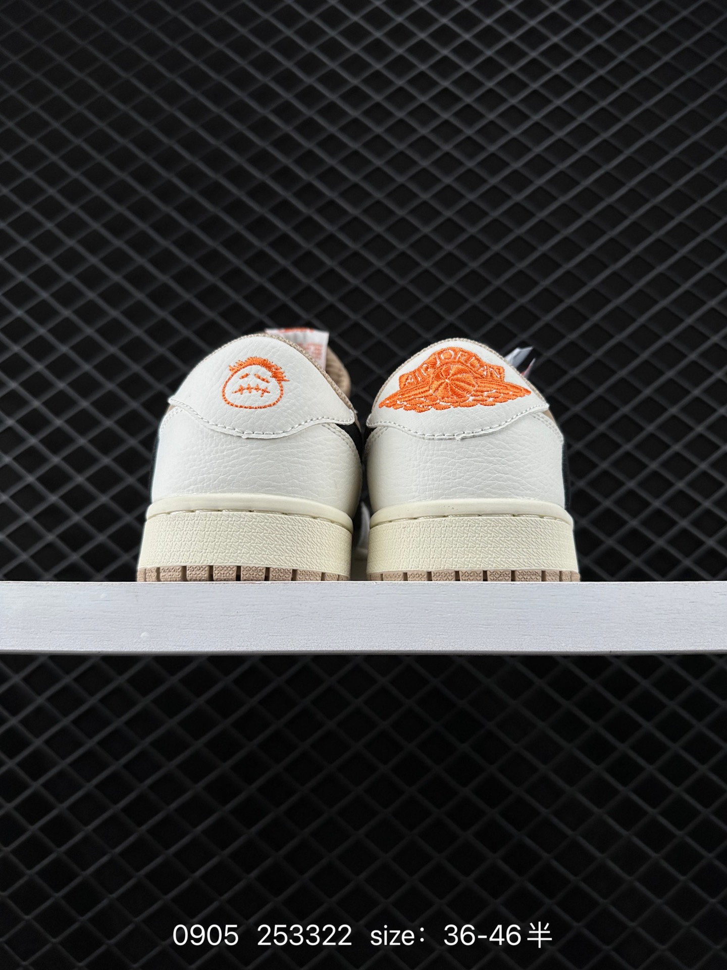 fragment design x Travis Scott x Nike Air Jordan 1 Low OG SP”Black/Green Toe“